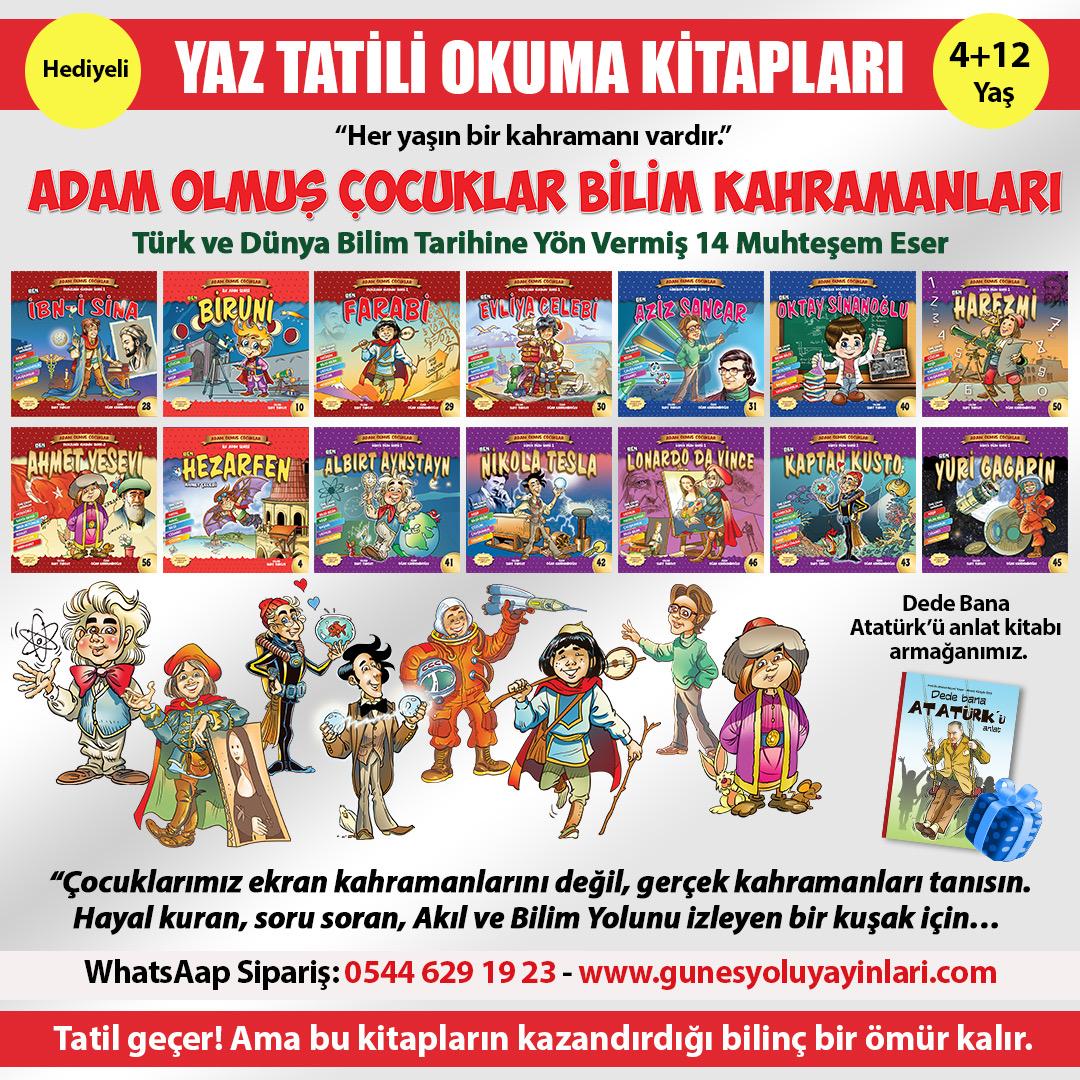 ADAM OLMUŞ ÇOCUKLAR BİLİM KAHRAMANLARI 3 ADAM OLMUŞ ÇOCUKLAR BİLİM KAHRAMANLARI